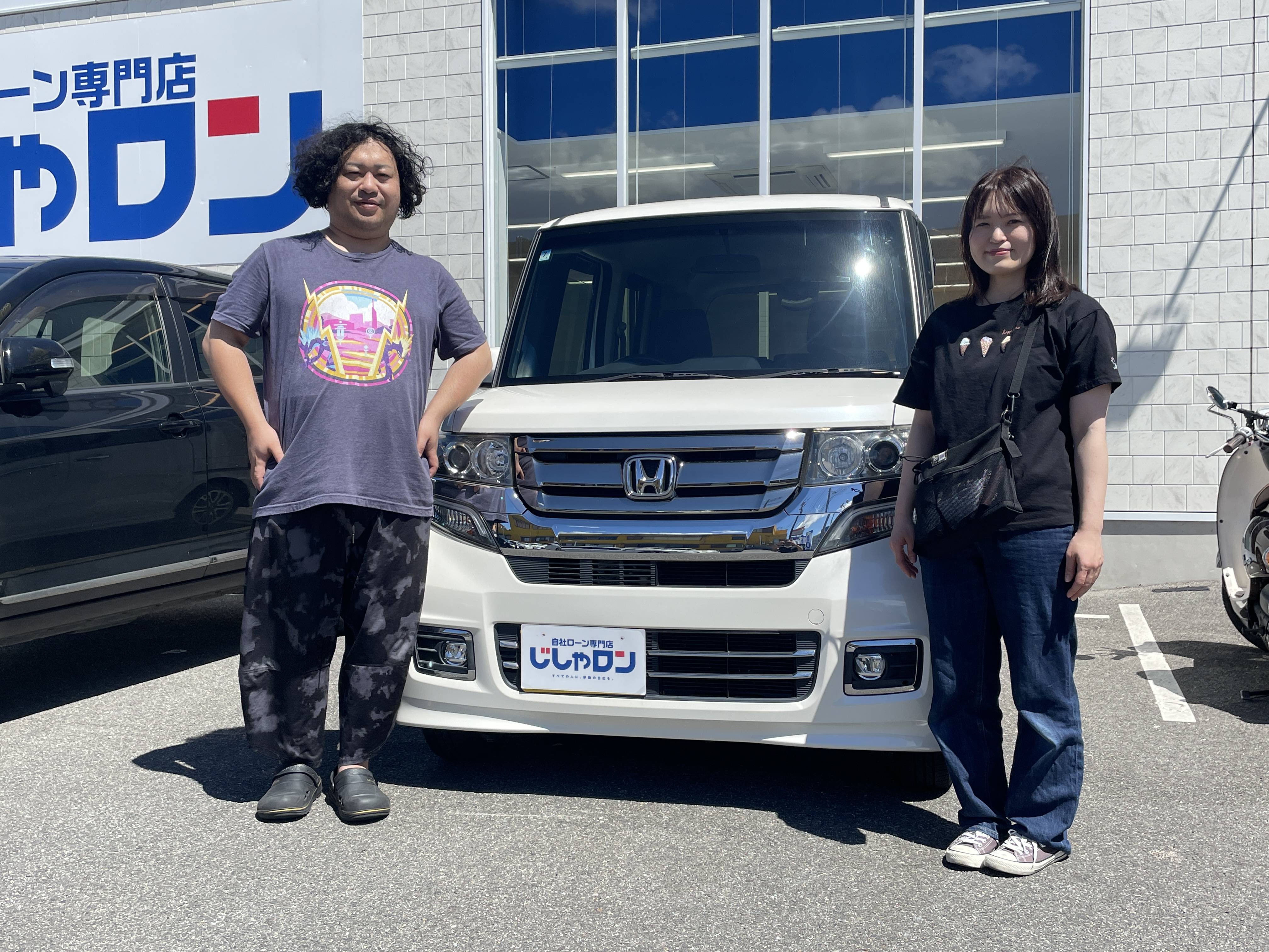 ホンダ N-BOXカスタムをご納車しました！