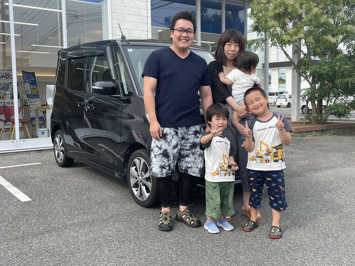 ニッサン デイズルークスをご納車しました！