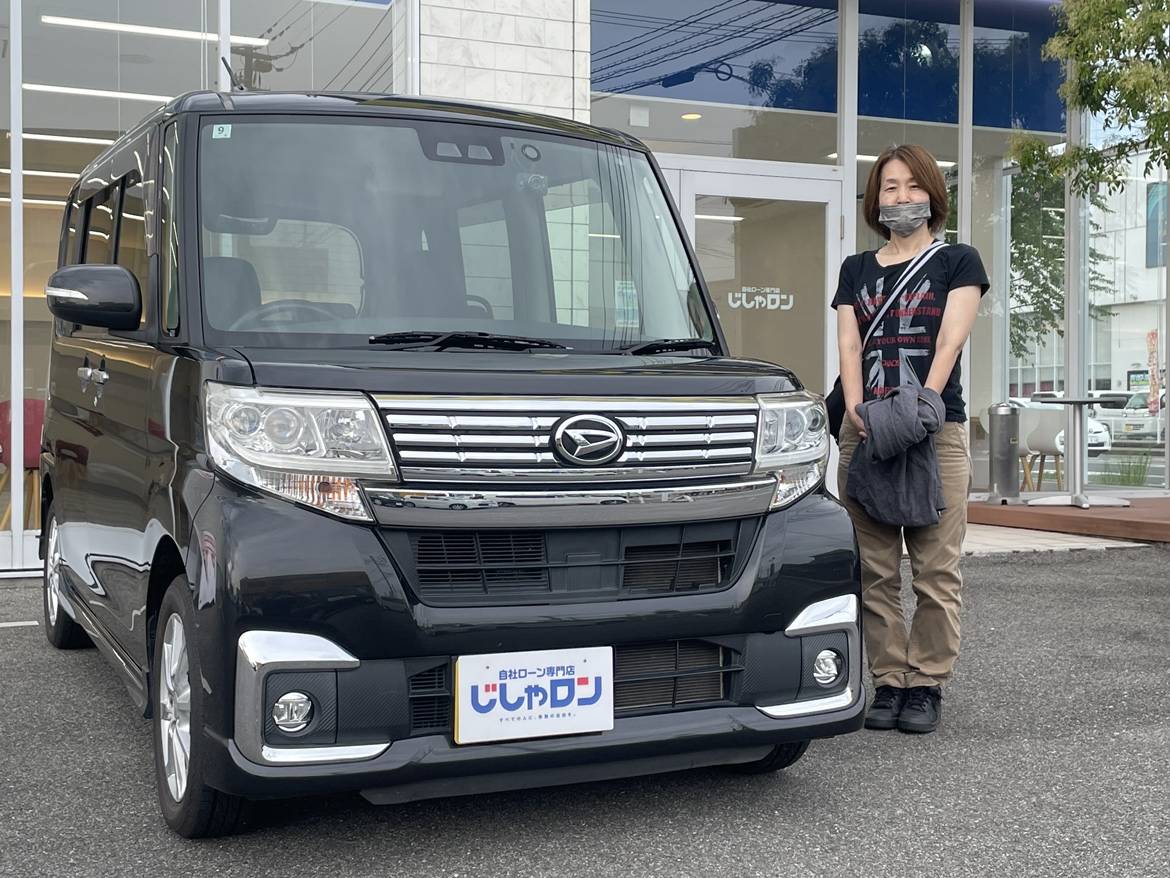 ダイハツ タントカスタムをご納車しました！