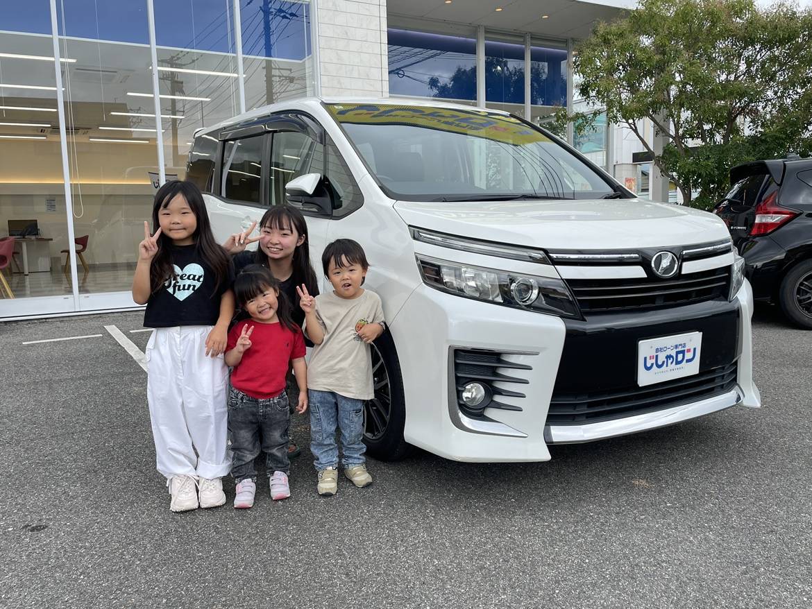 トヨタ ヴォクシーをご納車しました！