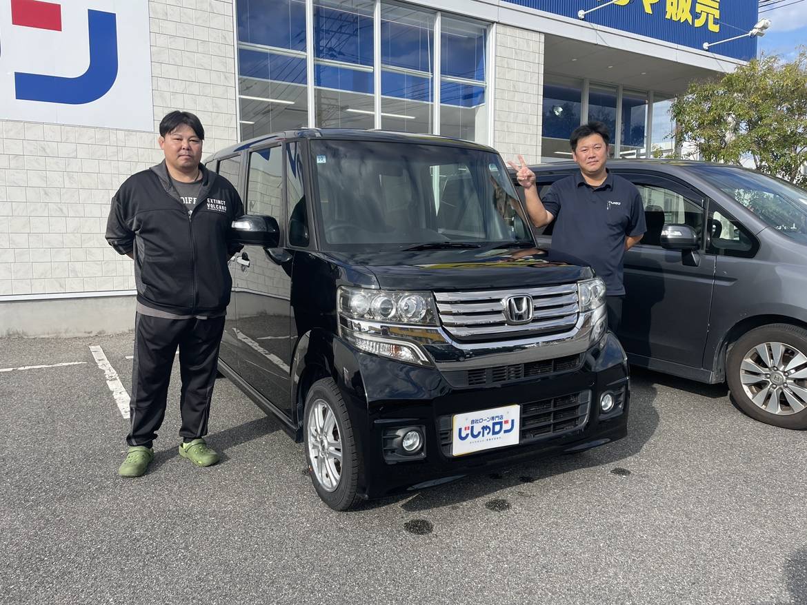 ホンダ N-BOXカスタムをご納車しました！