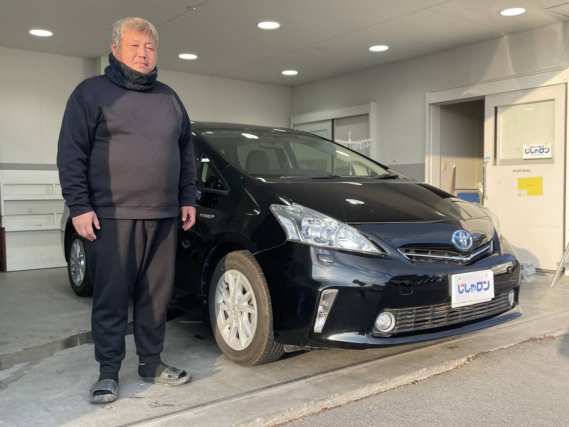 トヨタ プリウスαをご納車しました！