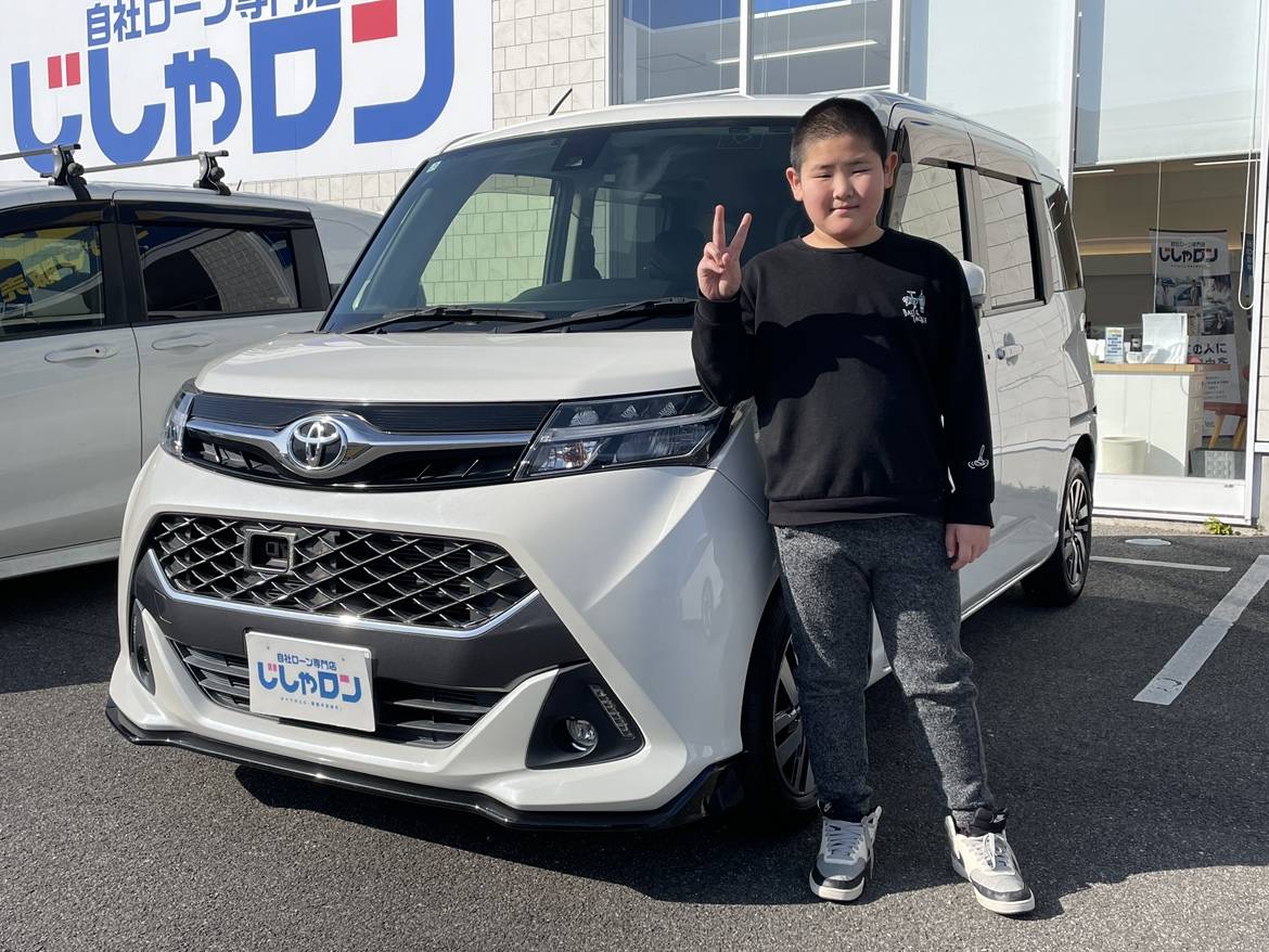 トヨタ　タンクを納車しました！