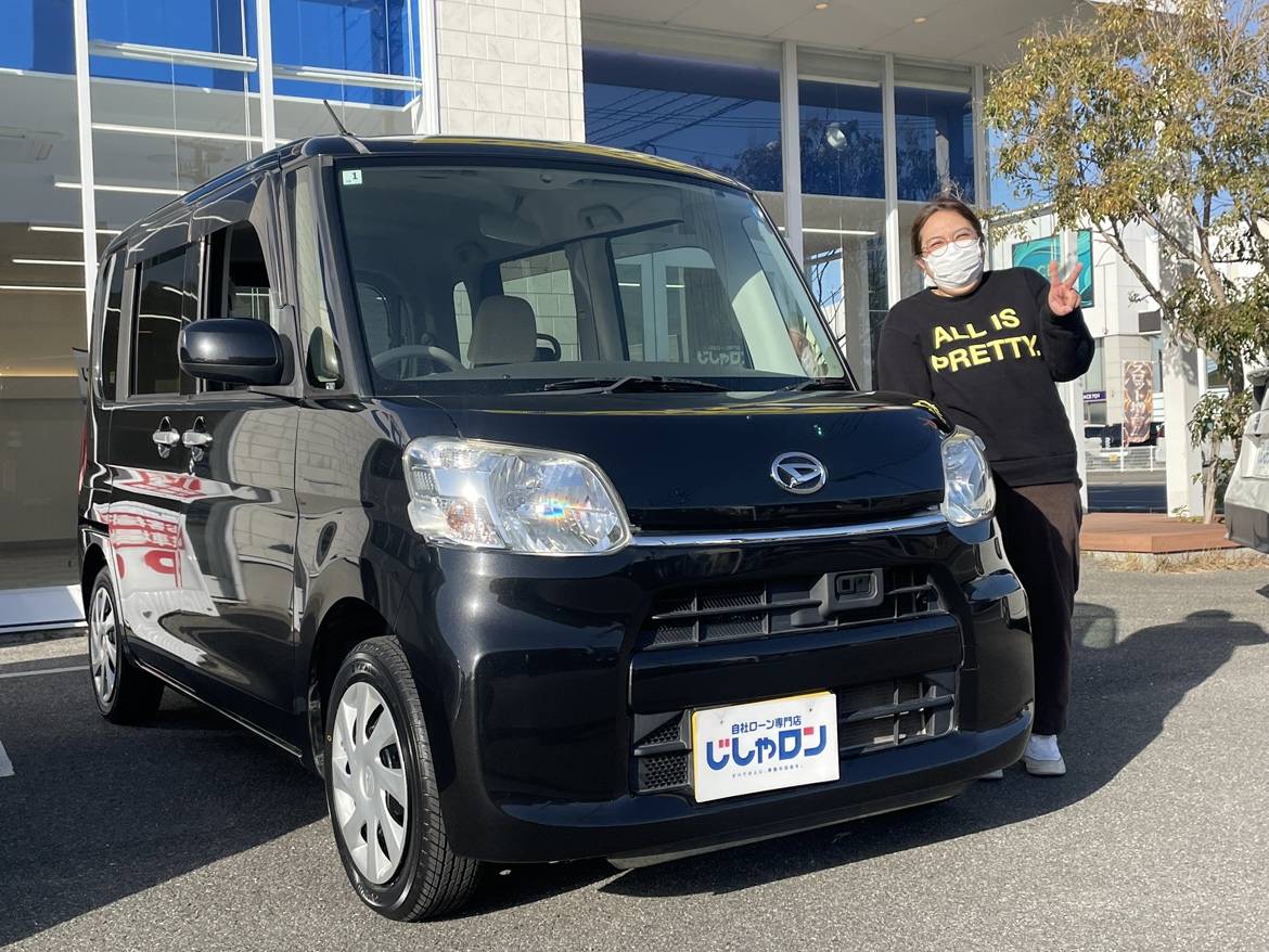 ダイハツ　タントをご納車しました！
