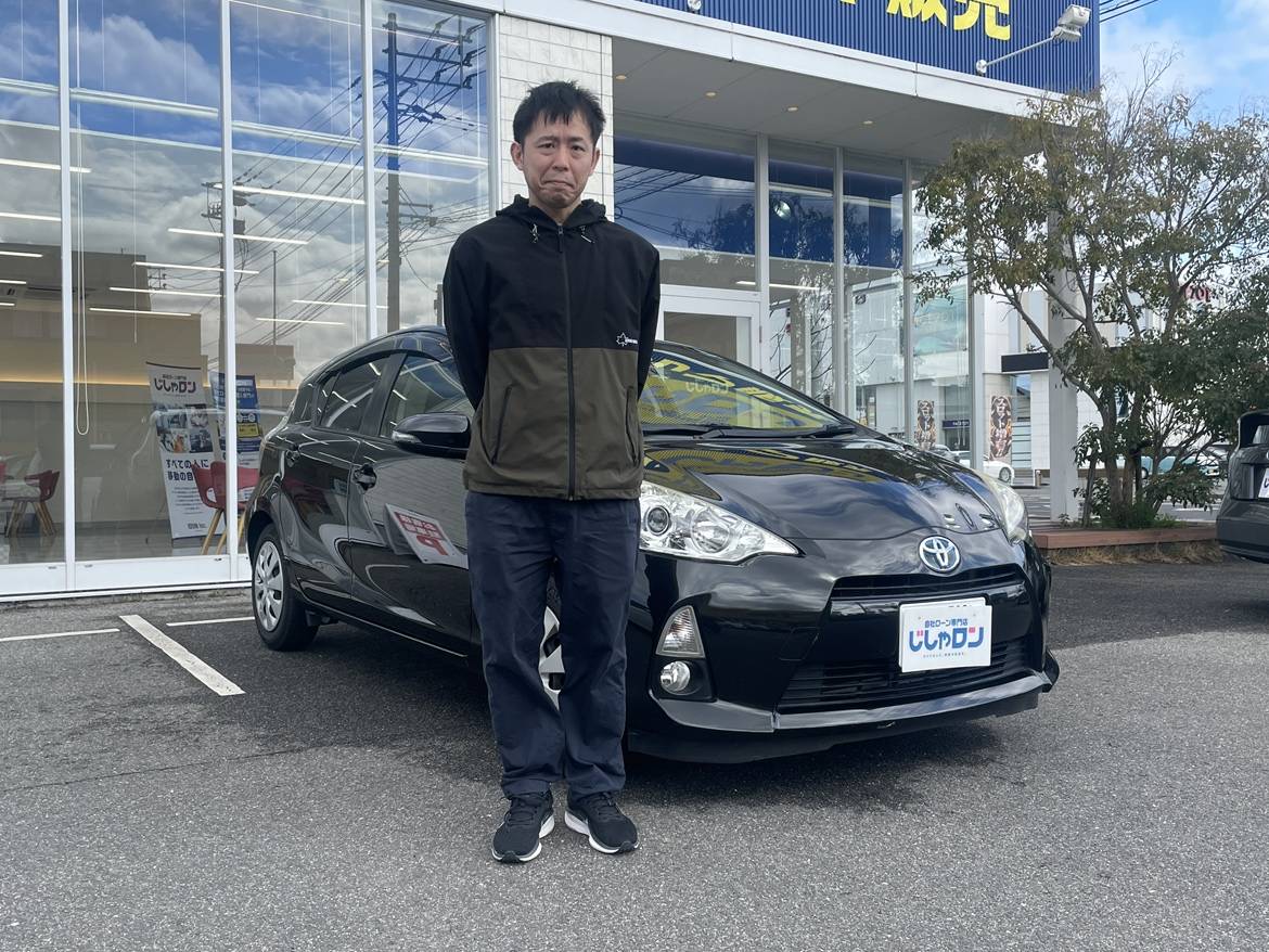 トヨタ アクアをご納車しました！