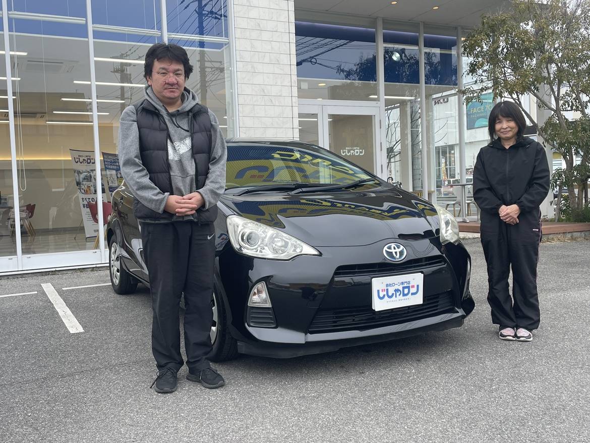 トヨタ アクアをご納車しました！