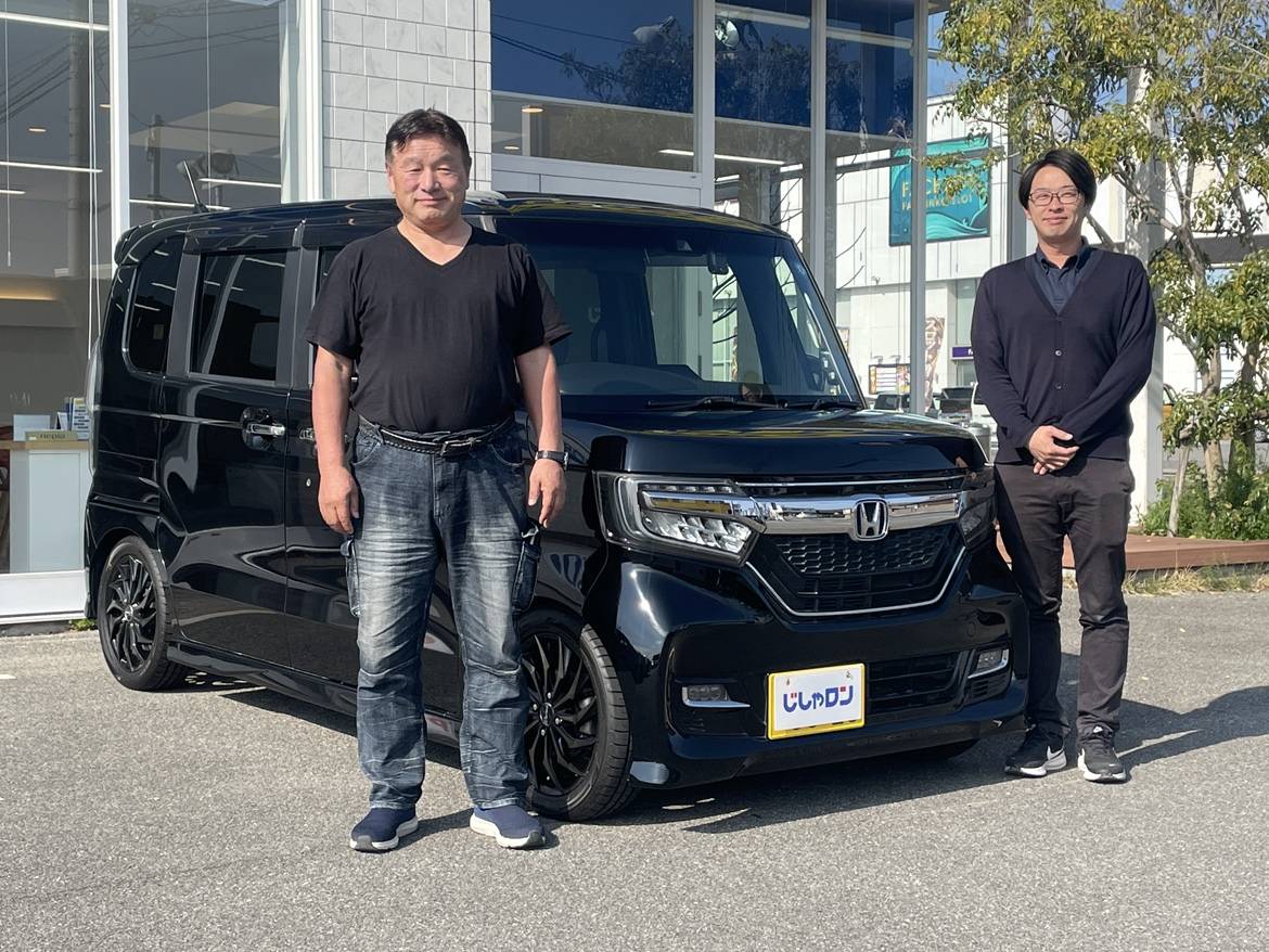 ホンダ N-BOXカスタムをご納車しました！