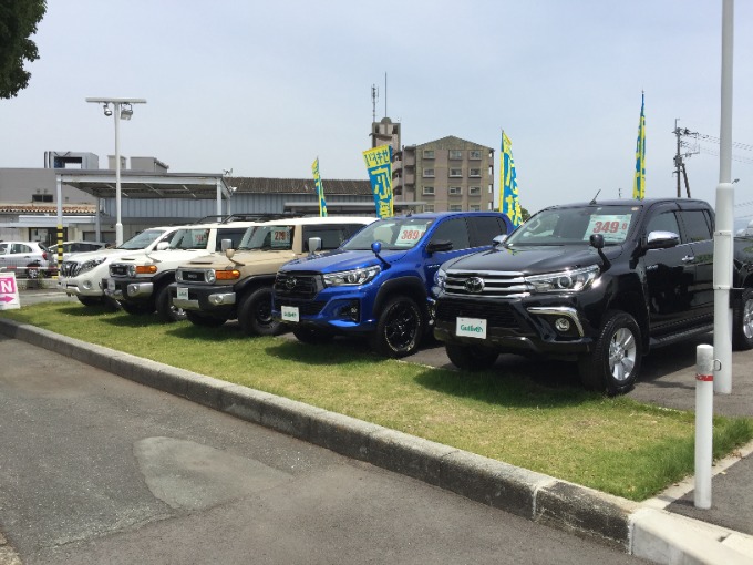 やっぱりSUV!  展示場配置換えしました〜