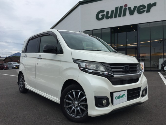 H26 ホンダ Ｎ ＷＧＮ カスタム Ｇ ターボパッケージ　パール　入荷しました！