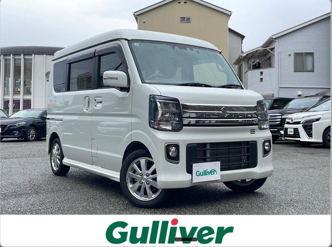 【ほぼ新車】2025年式エブリイワゴンPZターボが入荷！もう新車を待つ必要なし！！