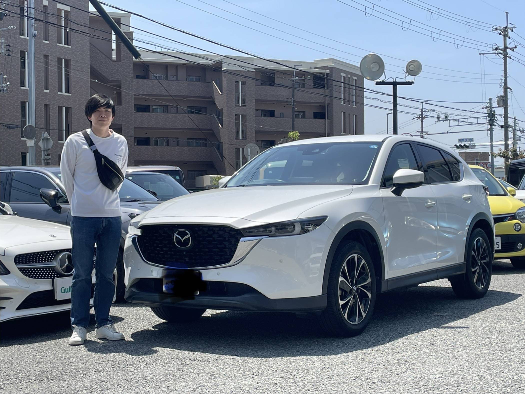 【ご納車おめでとうございます！】初めての相棒はCX-5！素敵なカーライフを楽しんでください。