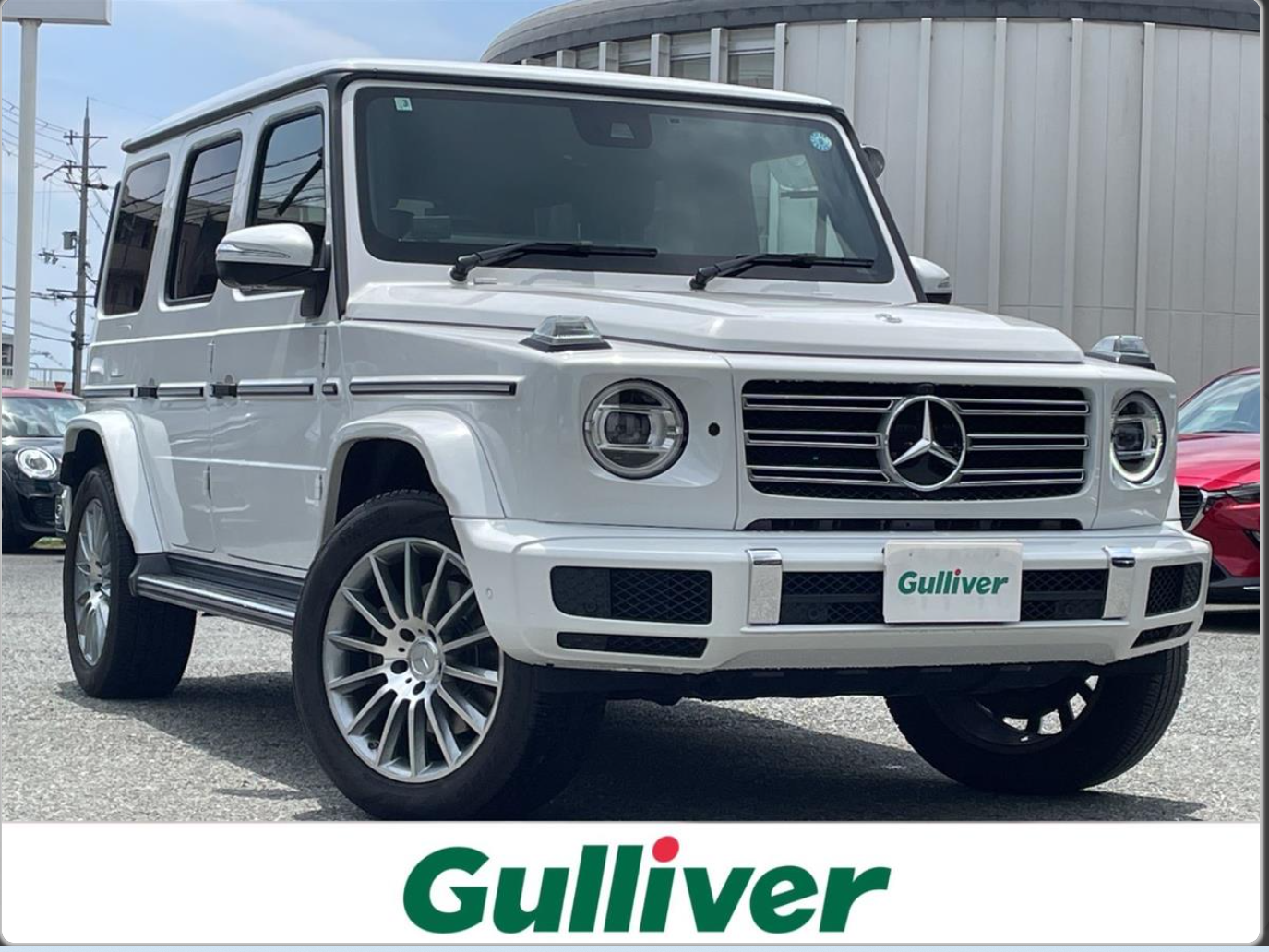 【極上ワンオーナー】2023年式「G400d AMGライン」入庫!オパリスホワイトに豪華オプション満