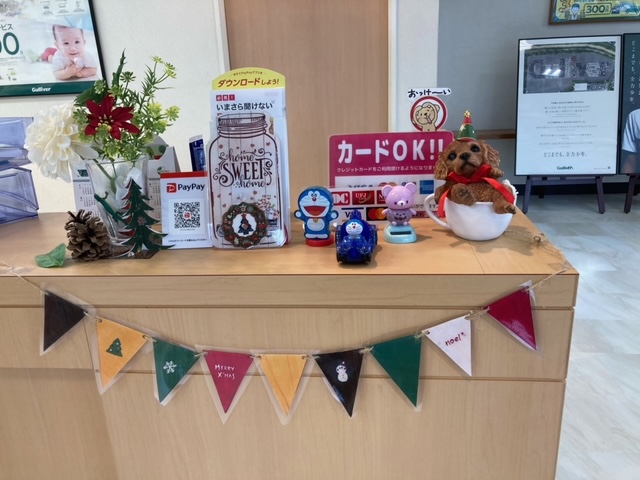 店内は少しずつ…♪