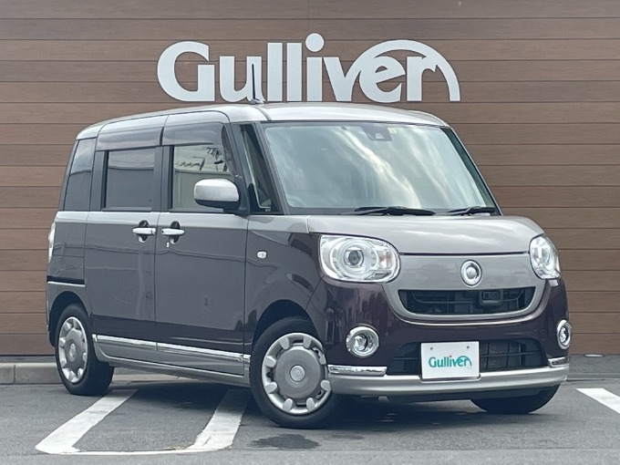 ダイハツ　ムーヴキャンバス！４WD！両側パワスラ！バックカメラ！