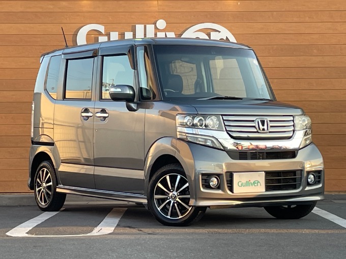 H24 ホンダ NBOX入荷！ワンオーナー！社外ナビ！バックカメラ！純正ホイール積込！
