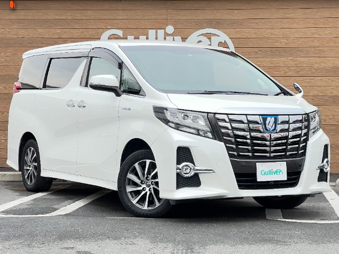 H28 トヨタ アルファードハイブリッド入荷！４ＷＤ！ワンオーナー！純正ＳＤナビ！