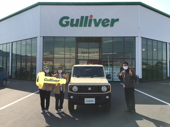 ジムニー◆A様◆ ご納車　おめでとう御座います!!