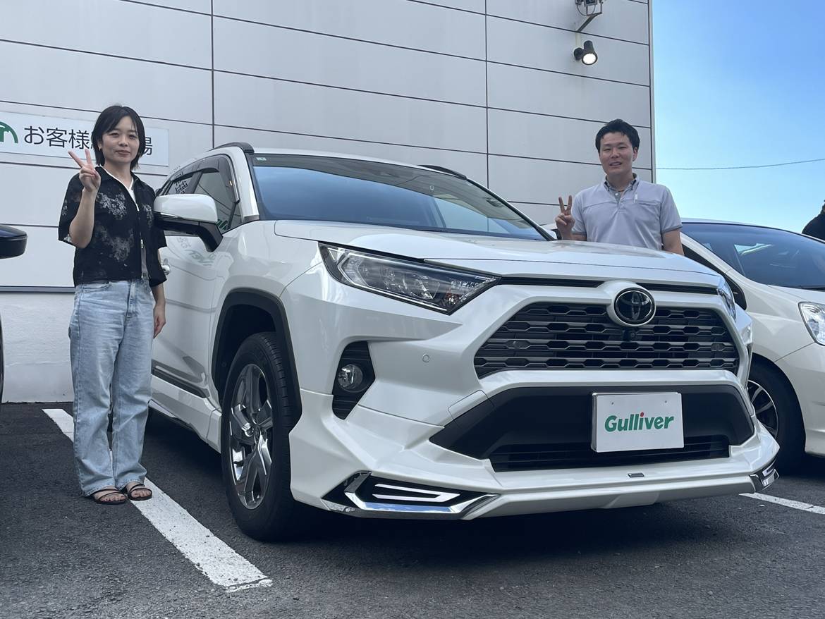 ☆★トヨタ　RAV4　ご納車★☆