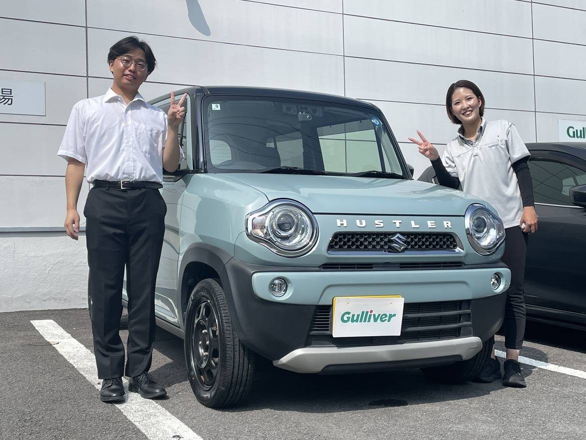 ☆★スズキ　ハスラー　タフワイルドご納車★☆