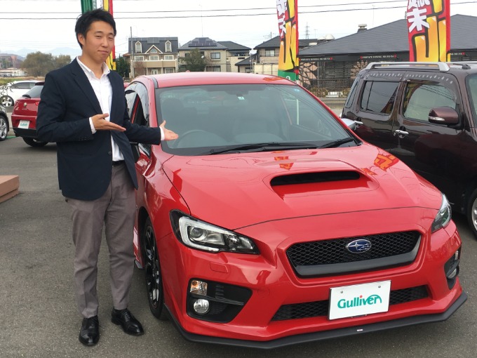 真っ赤なWRXS4入荷いたしました