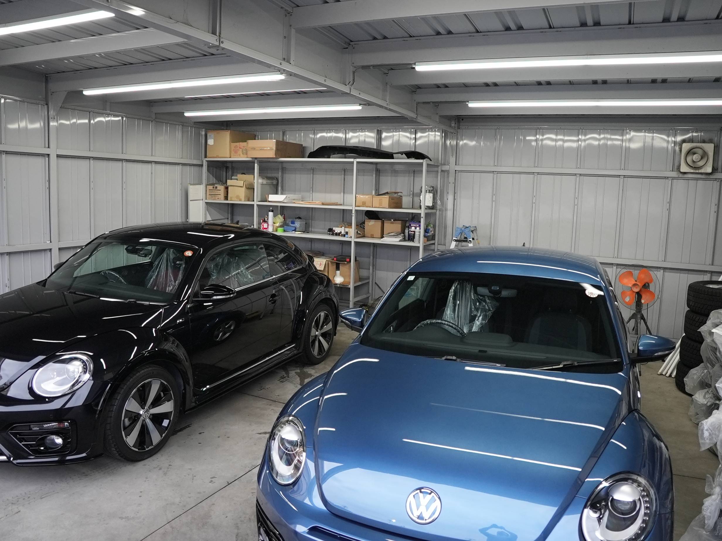 後期モデル VW ザ・ビートル　GGGコーティング施工し、納品対応しました！01