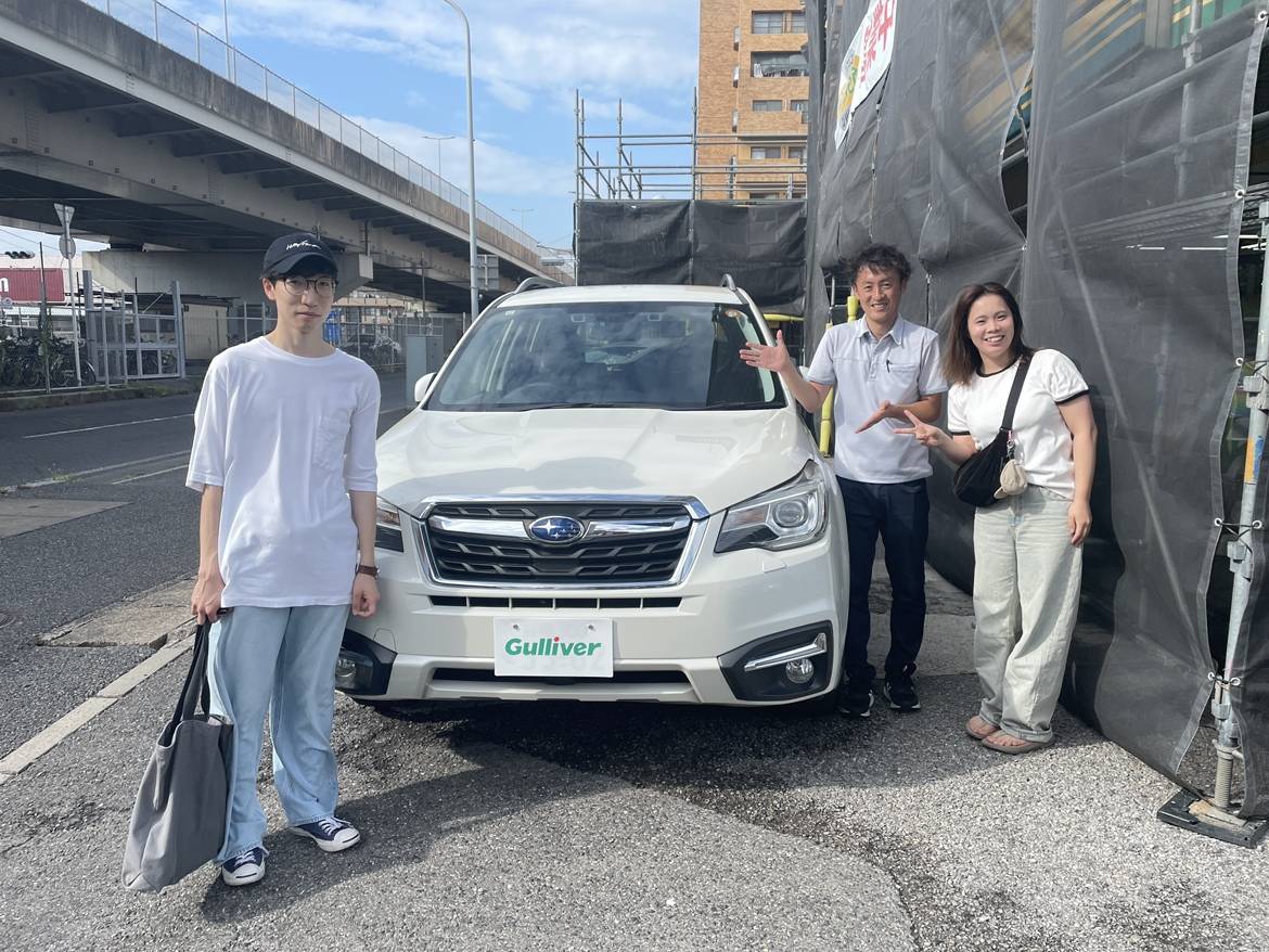 ☆☆　フォレスターご納車おめでとうございます　☆☆