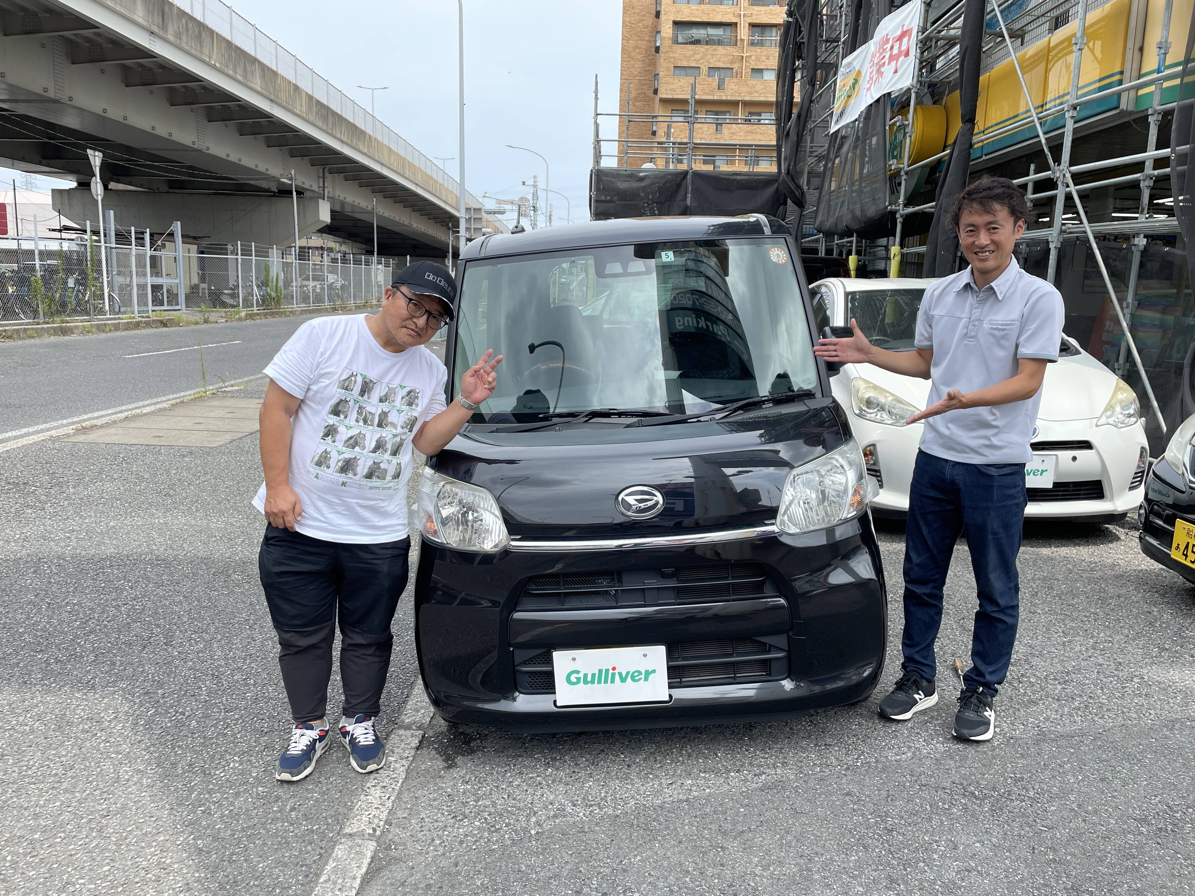 ☆☆　タントご納車おめでとうございます　☆☆