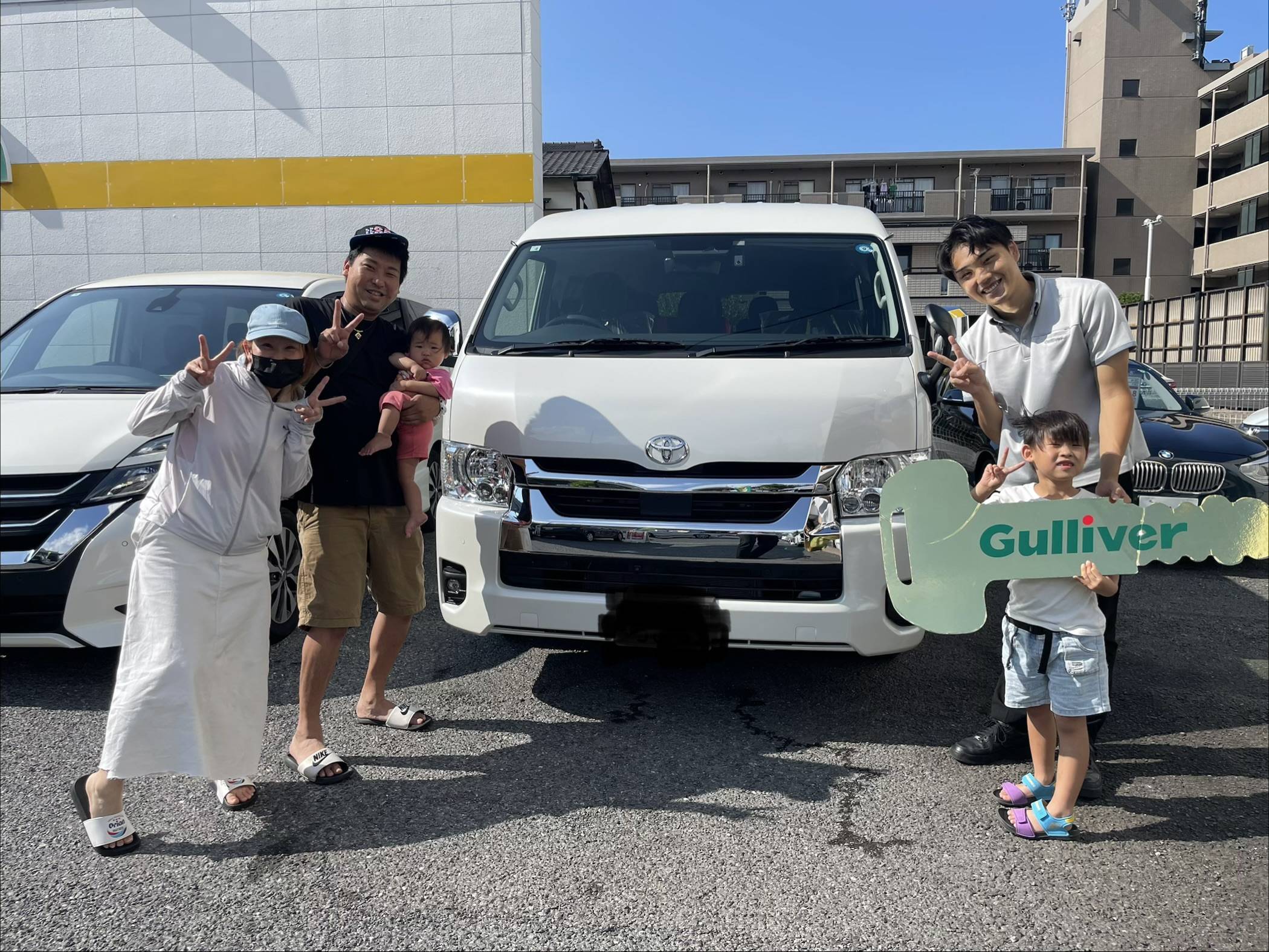 ☆ハイエースをご納車させて頂きました☆
