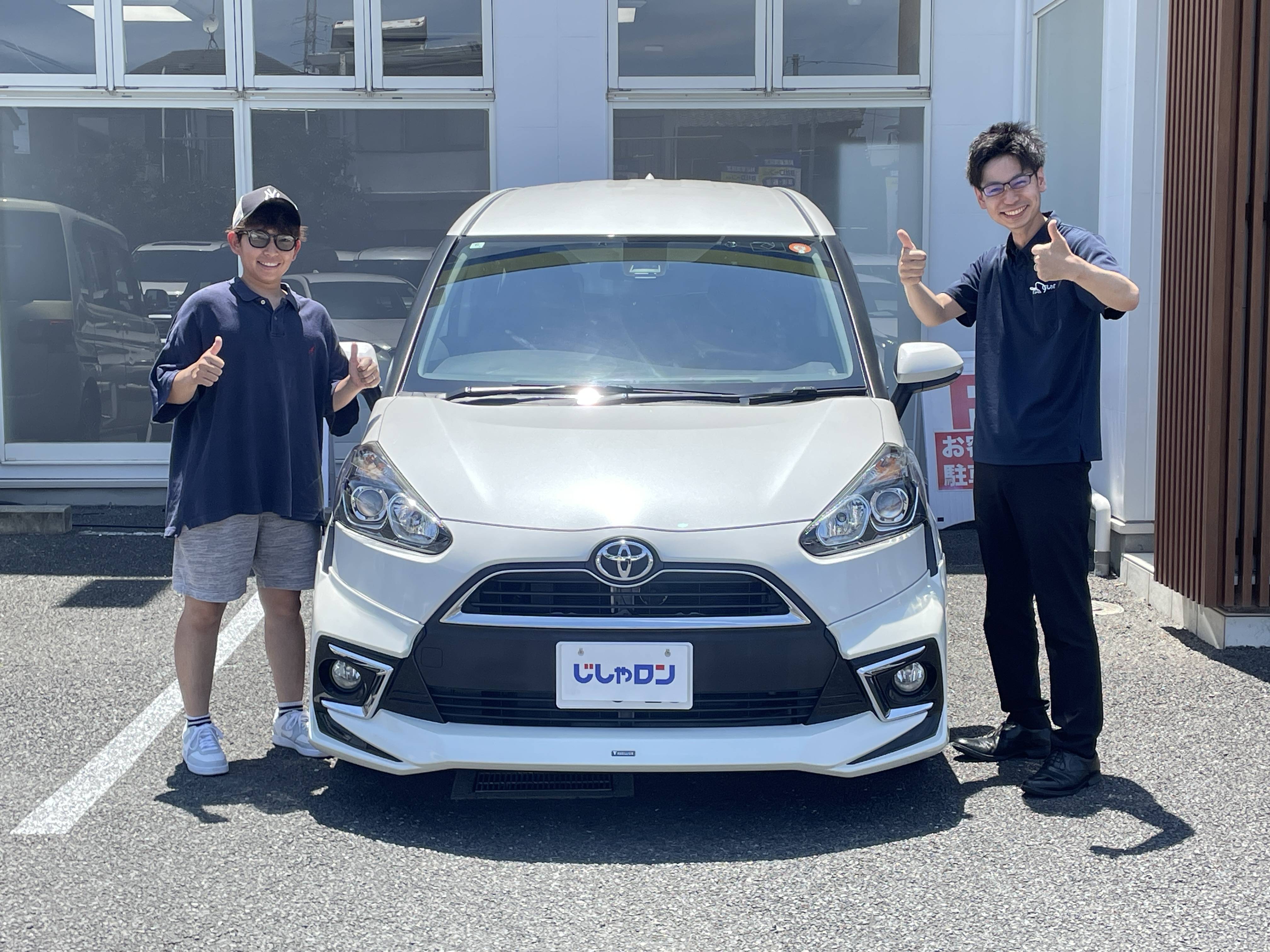 ☆　N様　ご納車おめでとうございます！☆【埼玉、東京のお客様　自社ローン専門店じしゃロン川越店まで】