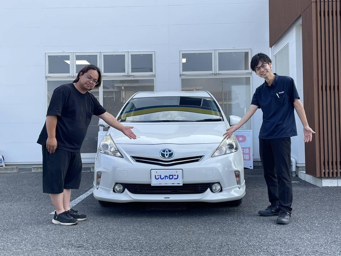 K様☆ご納車おめでとうございます！【埼玉、東京のお客様　自社ローン専門店じしゃロン川越店まで】