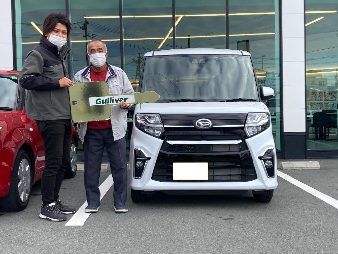 【祝】新車タントカスタムご納車!!01
