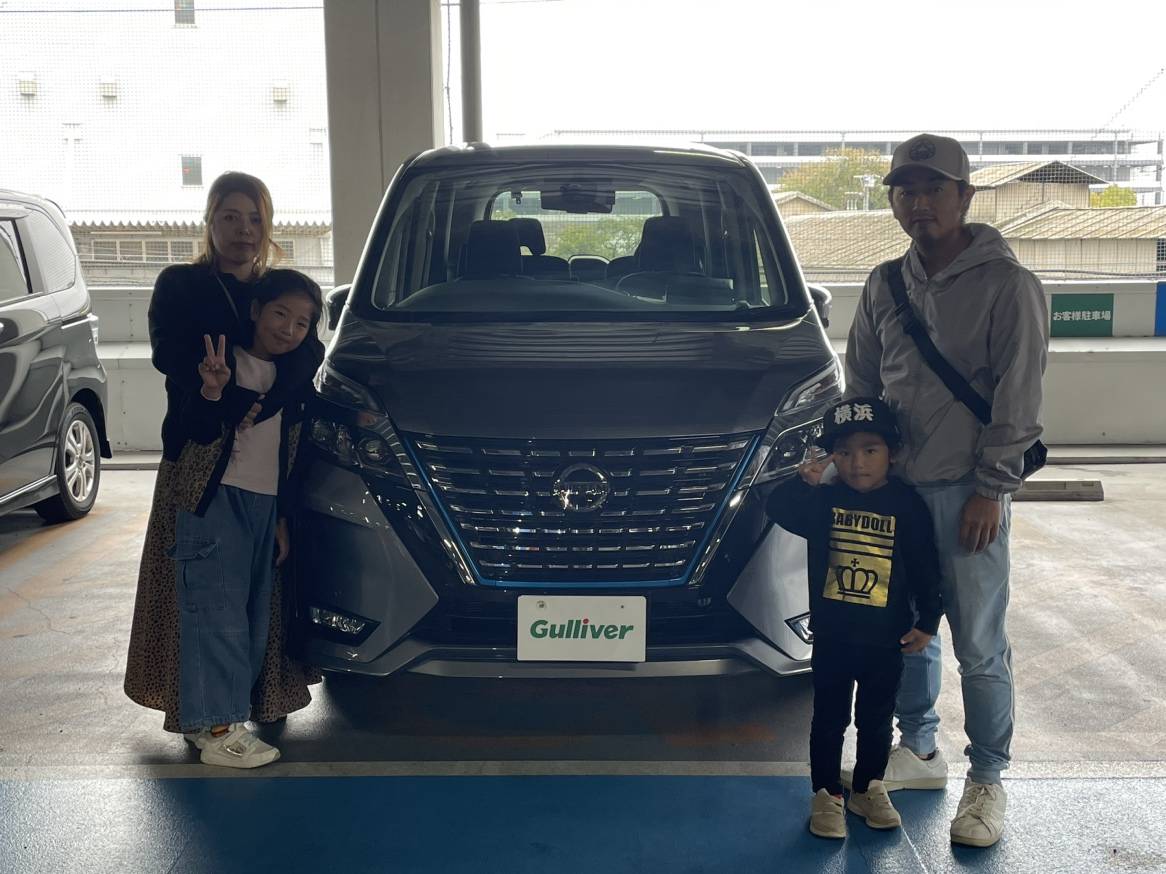 セレナご納車！　ガリバー座間店｜在庫多数＆安心サポート