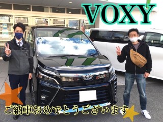 ◆トヨタ　ヴォクシー◆ご納車◆おめでとうございます！