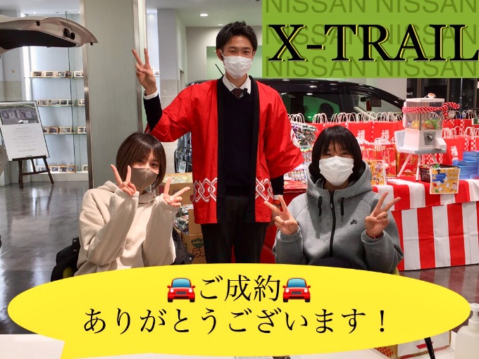 ◆日産エクストレイル◆ご成約◆ありがとうございました！