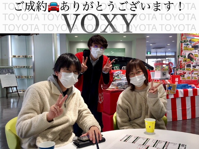 ◆トヨタ　ヴォクシー◆ご成約◆ありがとうございました！