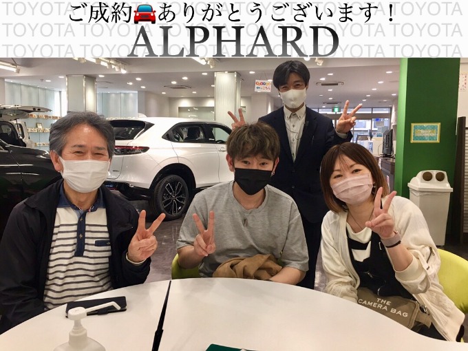 ◆トヨタ アルファード◆ご成約◆ありがとうございました！