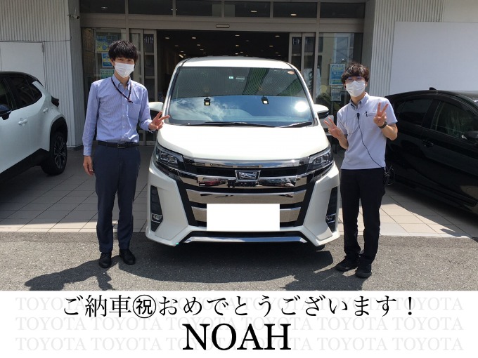 ◆トヨタ　ノア◆ご納車◆おめでとうございます！