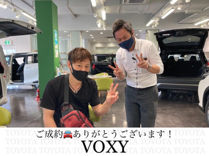 ◆トヨタ　ヴォクシー◆ご成約◆ありがとうございました！