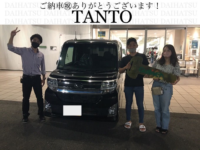 ◆ダイハツ　タント◆ご納車おめでとうございます！