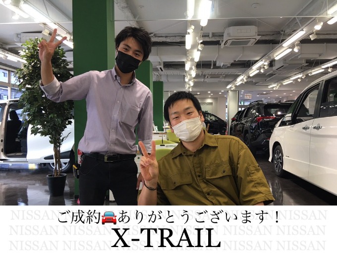 ◆日産　エクストレイル◆ご成約ありがとうございます！