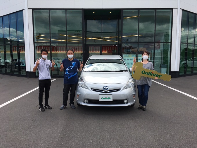 ◆プリウスα N様 ◆ご納車◆おめでとうございます!!