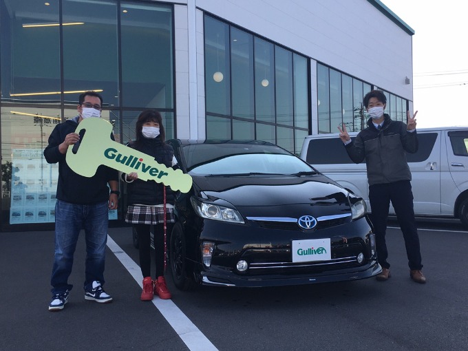 ◆プリウス O様 ◆ご納車◆おめでとうございます!!