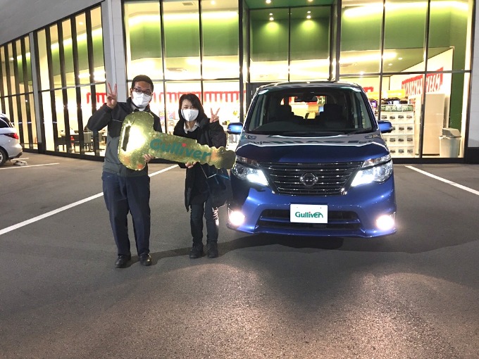 ◆セレナO様 ◆ご納車◆おめでとうございます!!