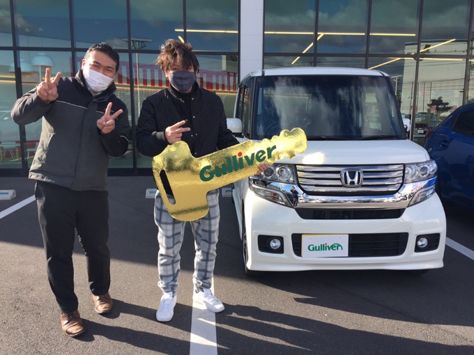 ◆N-BOX カスタム W様 ◆ご納車◆おめでとうございます!!