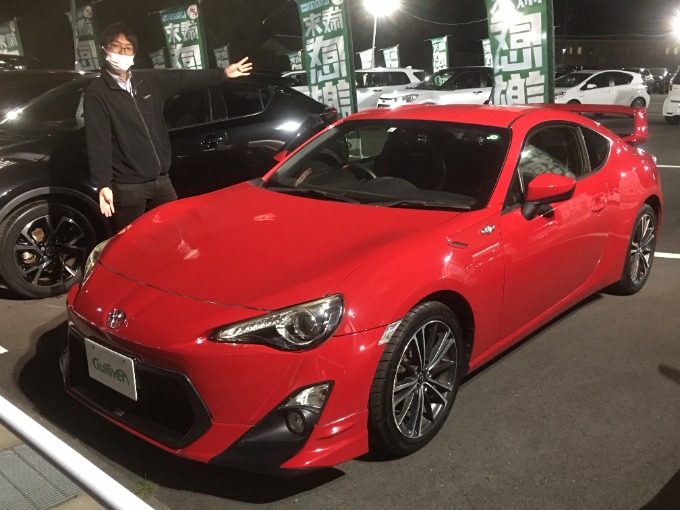 スポーツカー好き必見！！86が３台揃いました！