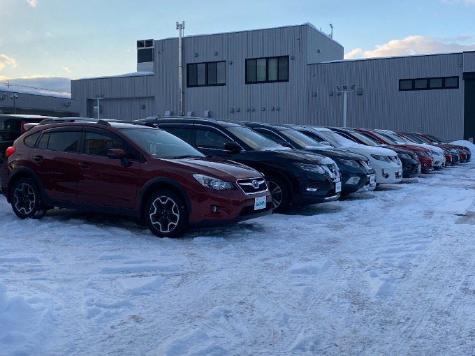 店舗の雪情報〜ガリバー札幌清田店〜