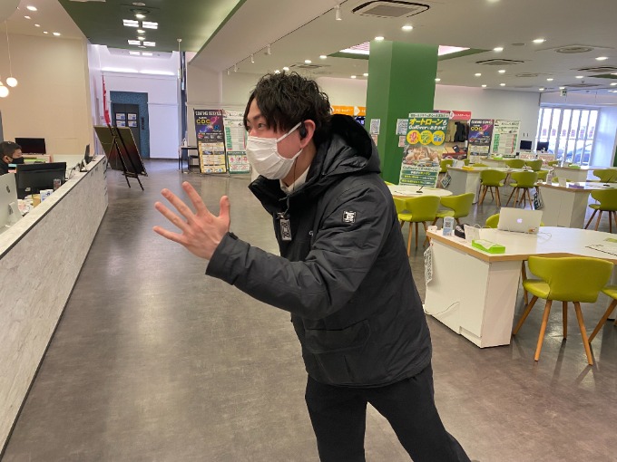 元気に営業中〜ガリバー札幌清田店〜