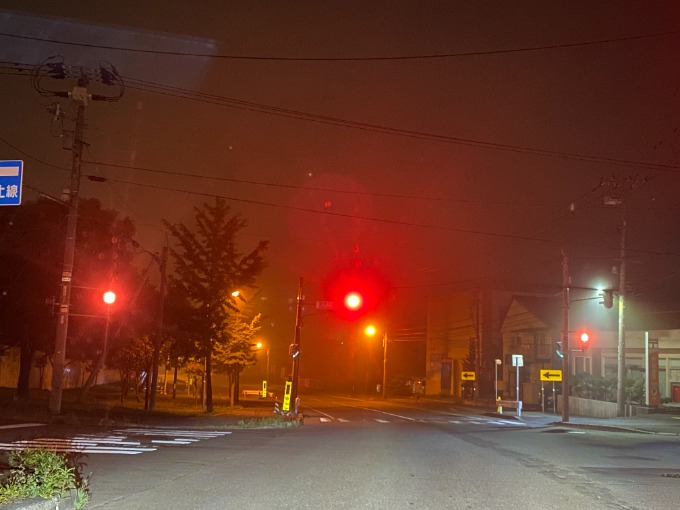 とある日の帰り道〜ガリバー札幌清田店〜