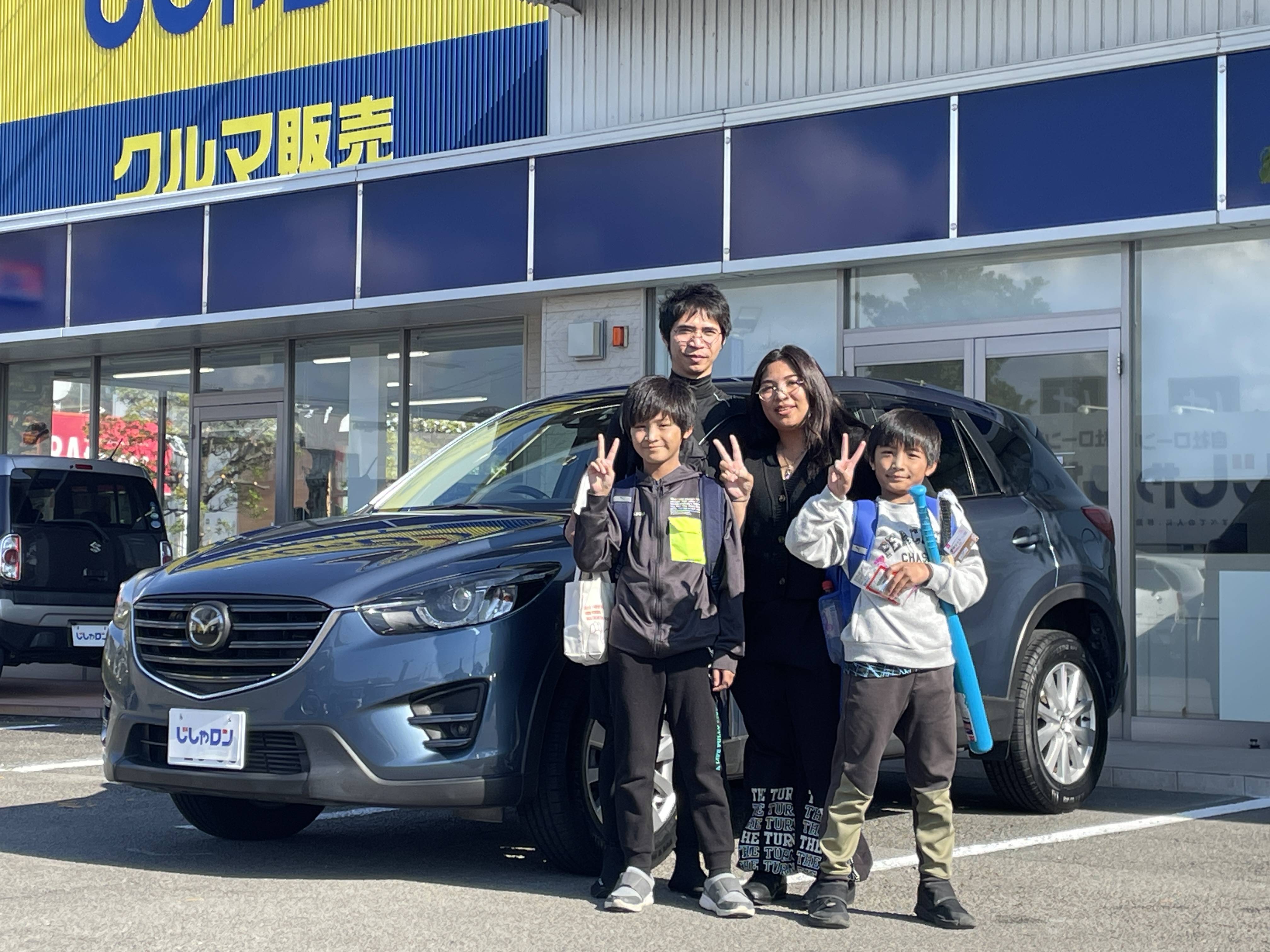 祝納車〜ご納車写真〜　マツダ・CX-501