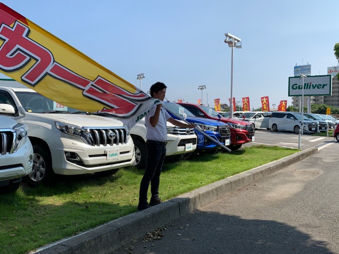 元気いっぱい営業中です！！！ ☆★☆ガリバー熊本インター店☆★☆